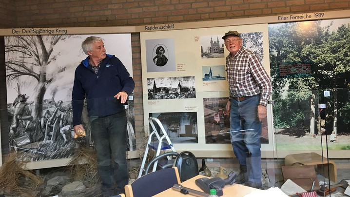 v.l.: Hans Brune und Richard Sühling v.l.: Hans Brune und Richard Sühling