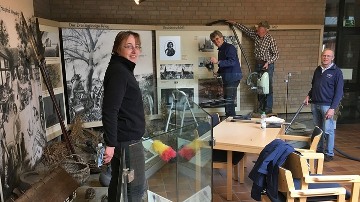 v.l.: Gisela Brune, Manfred Grömping, Richard Sühling und Josef Büsken v.l.: Gisela Brune, Manfred Grömping, Richard Sühling und Josef Büsken