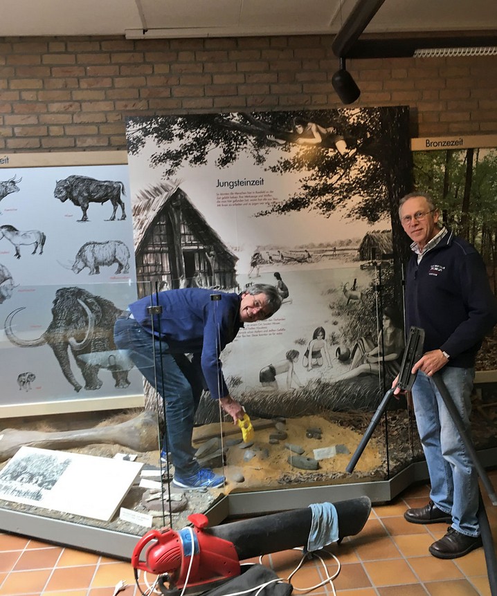 v.l.: Manfred Grömping und Josef Büsken v.l.: Manfred Grömping und Josef Büsken